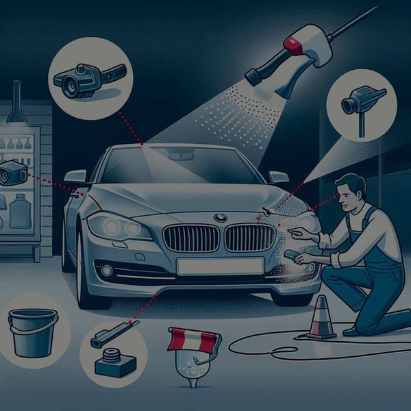 Quelle est la meilleure façon de nettoyer les capteurs de stationnement d'une voiture ?