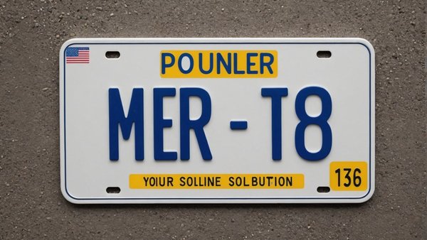 Votre solution idéale pour la plaque immatriculation en ligne